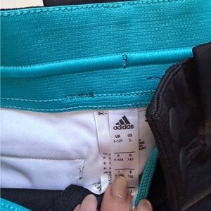 Adidas Teal and Black Softball pants
